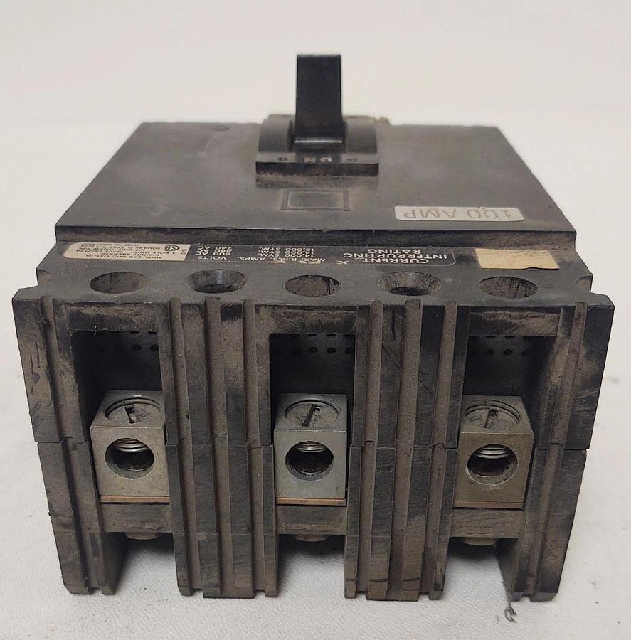 Used 🔥Square D FAL FAL36100 3 Pole 100 Amp 600V Circuit Breaker
