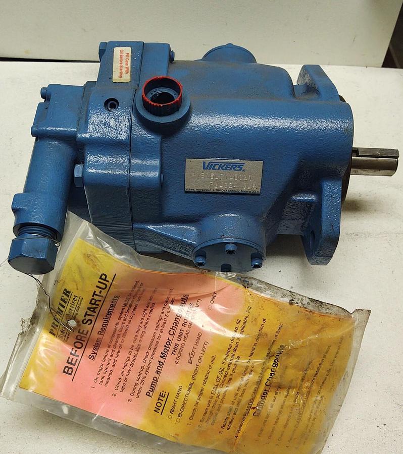Used VICKERS PVB15 LSY40 C31 HYDRAULIC PUMP REBUILT PVB15LS40C31 7/8 Shaft