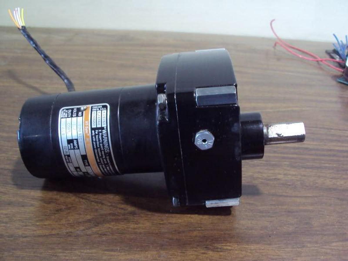 Used Bodine AC Synchronous/DC Stepping Motor 23T2BEHD-D3