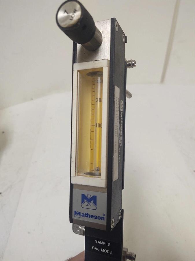 Used 🔥 Matheson Flow Rate Indicating Gauge FM-1000 J1-4B101-J010 Whitey SS-42XF2 #2