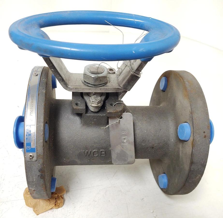 🔥 NEW Jamesbury, WCB 2" Ball Valve, 6" Flange, CSTL Body, P/N: 7150312236XTZ1