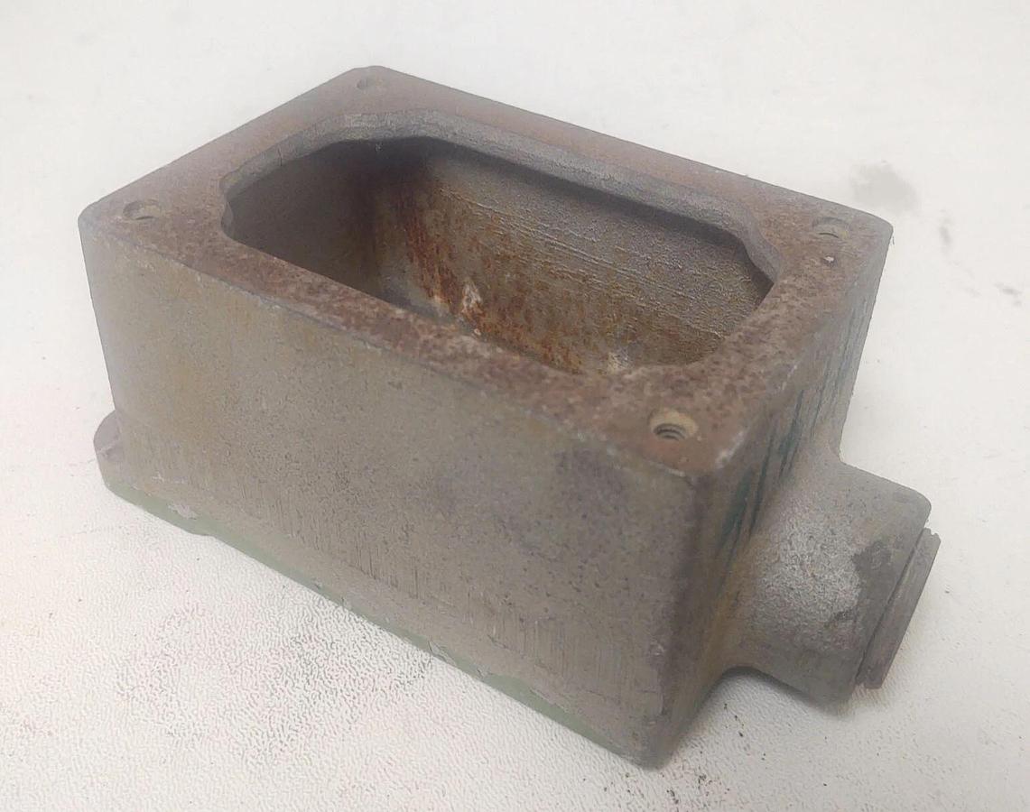 Used 🔥EATON Crouse-Hinds EDSC-371 Single Gang Device Body for Hazardous Locations