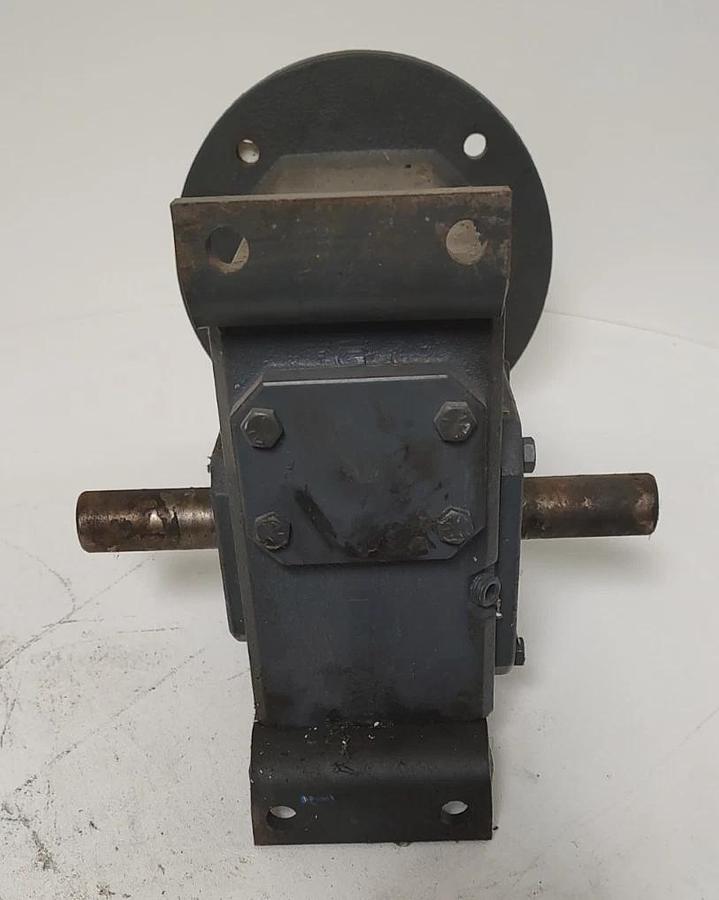 Used 🔥Falk 1238WJF-1A Worm Gear Box Double Shaft Speed Reducer 10:1 Ratio