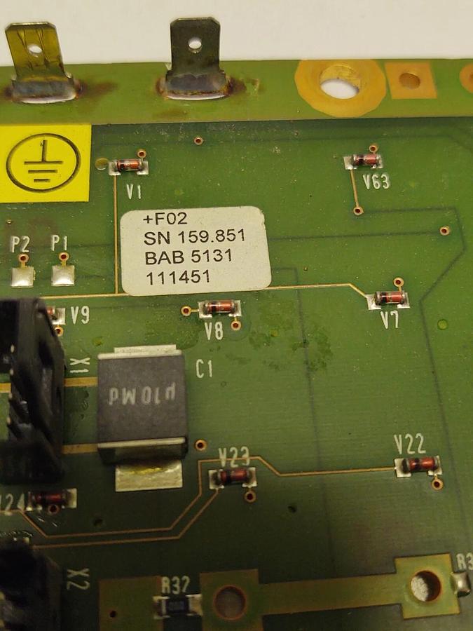 Used Arburg 320K Operator Panel Input Control Keypad +F02 SN 159.851