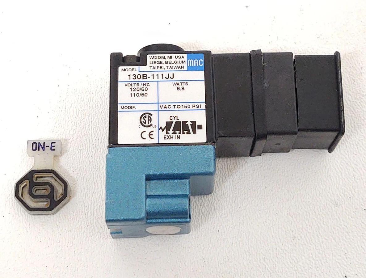NEW 1pc 130B-111JJ /  Solenoid Valve 120 VAC Coil