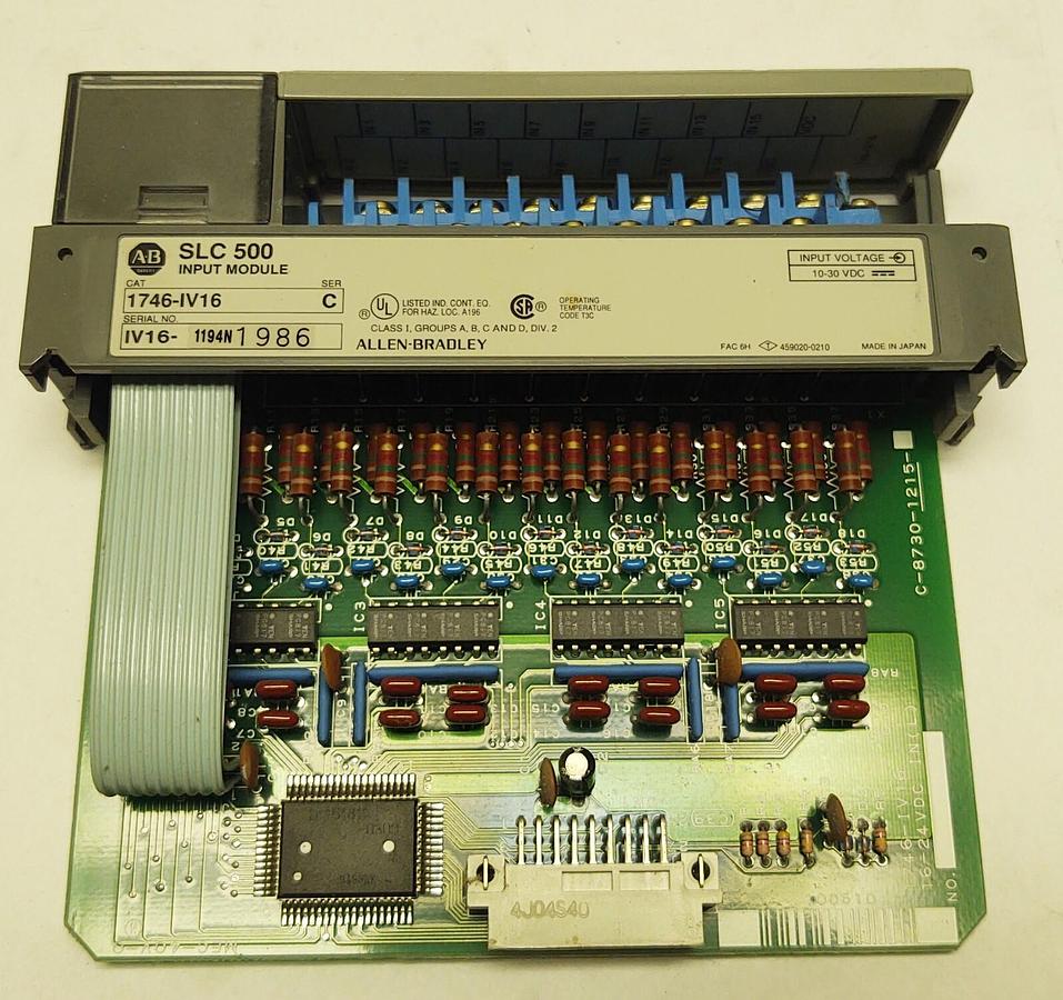 Used Allen Bradley 1746-IV16-C Used Input Module SLC500 Series C