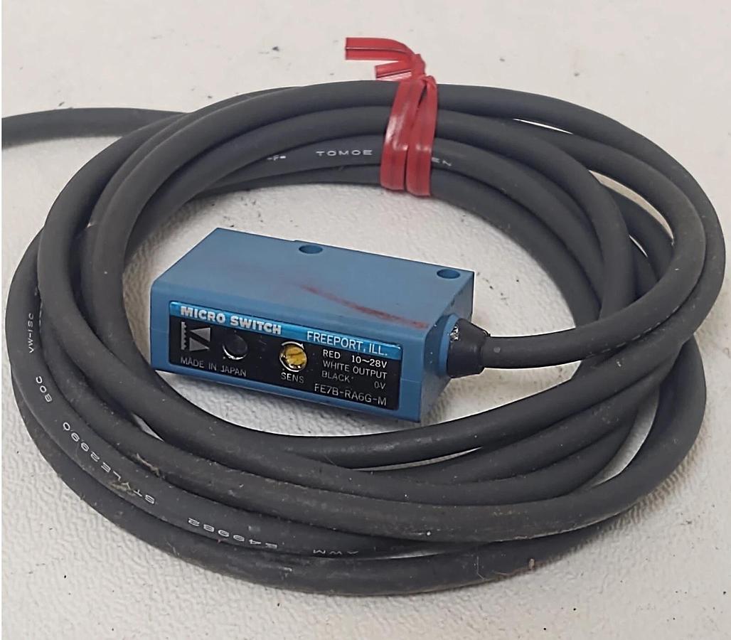 🔥HONEYWELL MICRO SWITCH FE7B-RA6G-M PHOTOELECTRIC SENSOR 10/28V