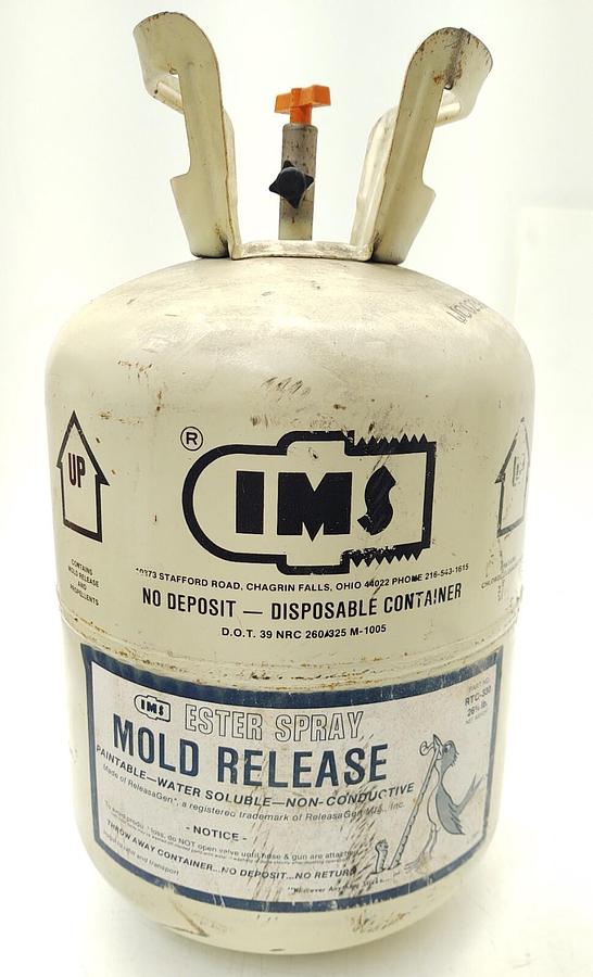 🔥 IMS Ester Spray Mold Release Paintable Mist Injection Molding RTG-330 Tank