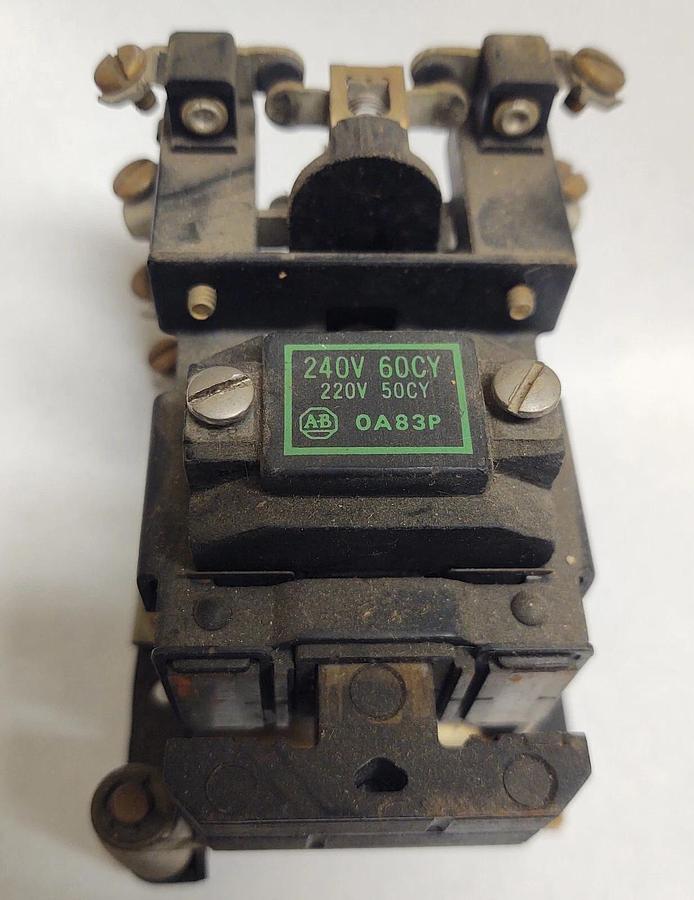 Used 🔥 Allen-Bradley 0A83P Operating Magnetic Coil 220-240V B-310A (3 NO 1 NC)