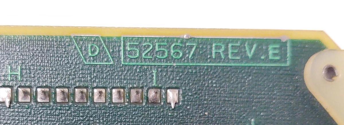 Used 🔥 SCI Process Control Board 52567 REV E (VAN DORN CONTROLLER) 23084 REV L
