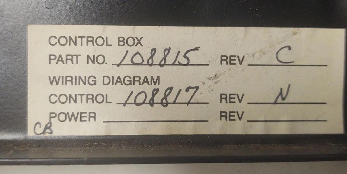 Used đŸ”¥CONAIR VALVE CONTROL BOX P/N: 108815 Board 108-770