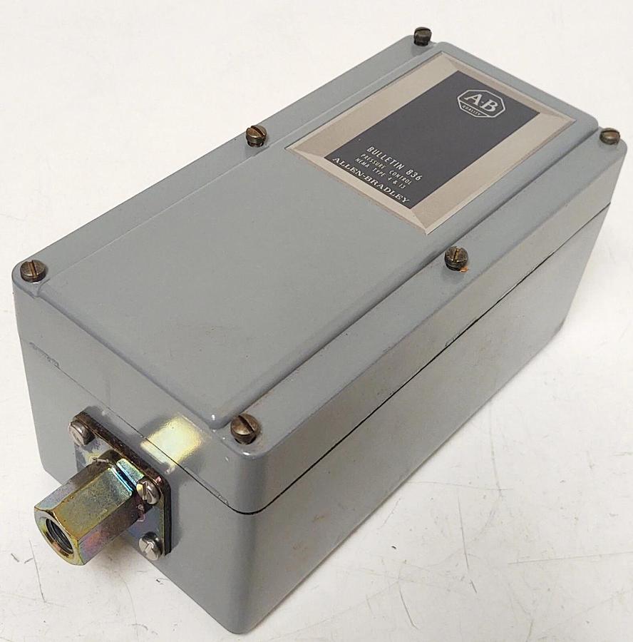 🔥 NEW ALLEN BRADLEY 836-C2J PRESSURE CONTROL 30" HG Vacuum 10 PSI