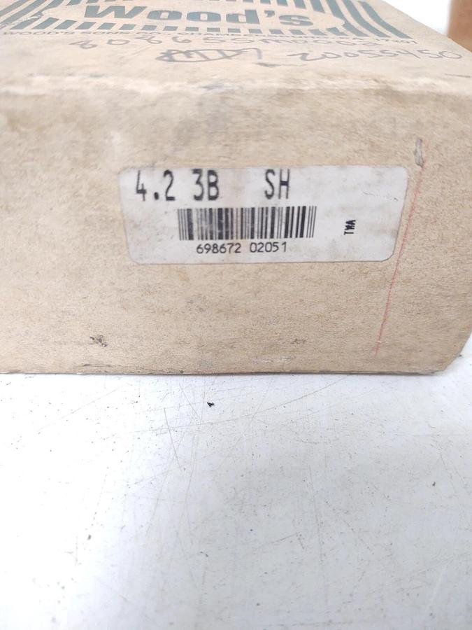 🔥 NEW TB WOODS 4.2X3B-SH PULLY SHEAVE 3 Belt