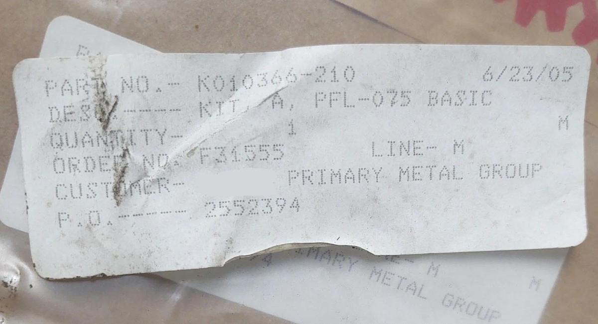 🔥Clipper Hydraulic Oil Seal Kit K010366-210 244883