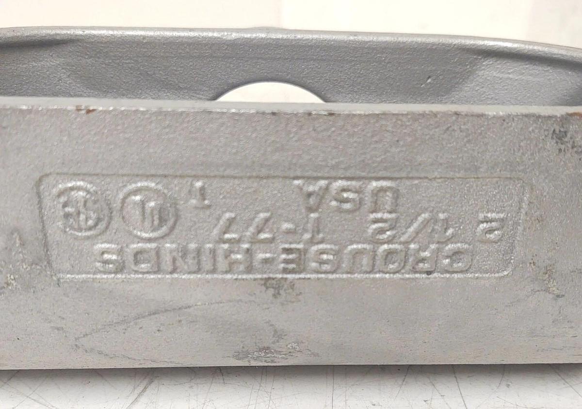 🔥 NEW Crouse Hinds T77 Iron Conduit Outlet Body TEE 2-1/2" T-77