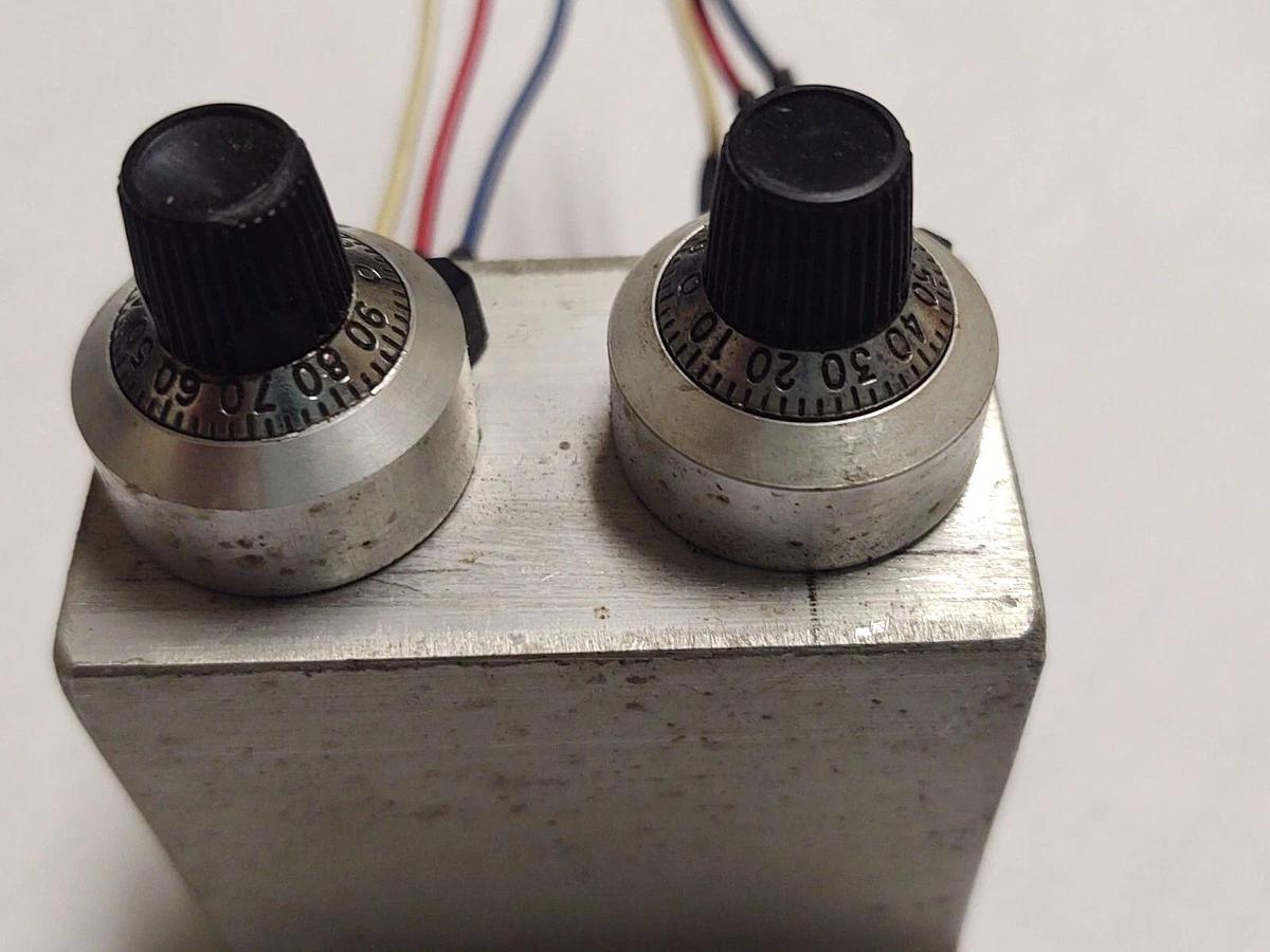 Used Spectrol Honeywell Clarostat 73JA 1K Potentiometer Precision 10 Turn Lock Dial