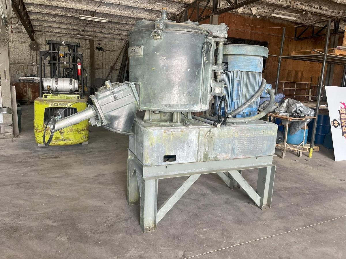 Used Reliance High Intensity Blender Rebuilt FM500 500 Liter Capacity 125 HP
