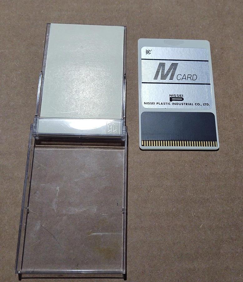 Used NISSEI INJECTION MCARD  MEMORY  BEE CARD READER PROGRAMMING MODULE NC-8000F2