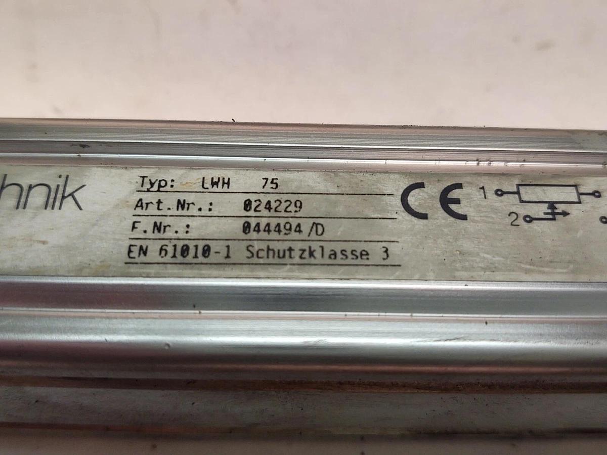 Used Novotechnik LWH 75 Linear Displacement Position Transducer Potentiometers Sensor