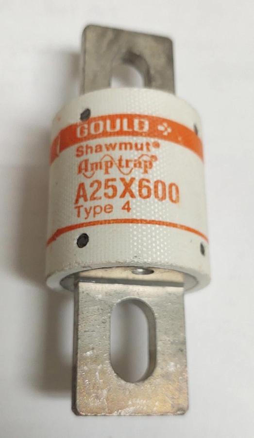 🔥 (3 NEW) Gould Shawmut A25X600 Type 4 Fuse