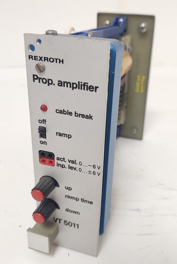Used 🔥 Rexroth VT5011 VT5011-S31R1 Prop  Valve Amplifier With Rack