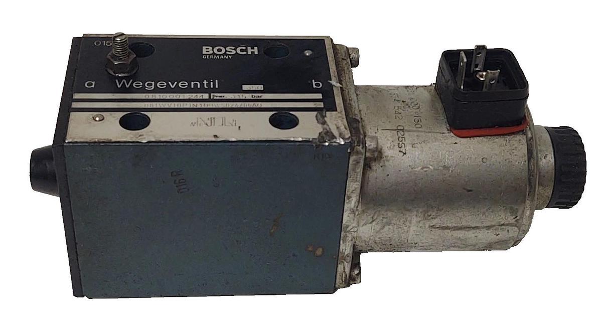 Used 🔥BOSCH Directional Hydraulic Valve 081WV10P1N188WS024 Coil 24V