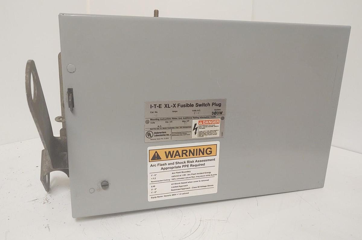 Used 🔥 RV363 SIEMENS ITE, XL-X BUSS PLUG, 100 AMP, 600V, ⭐ CLEAN