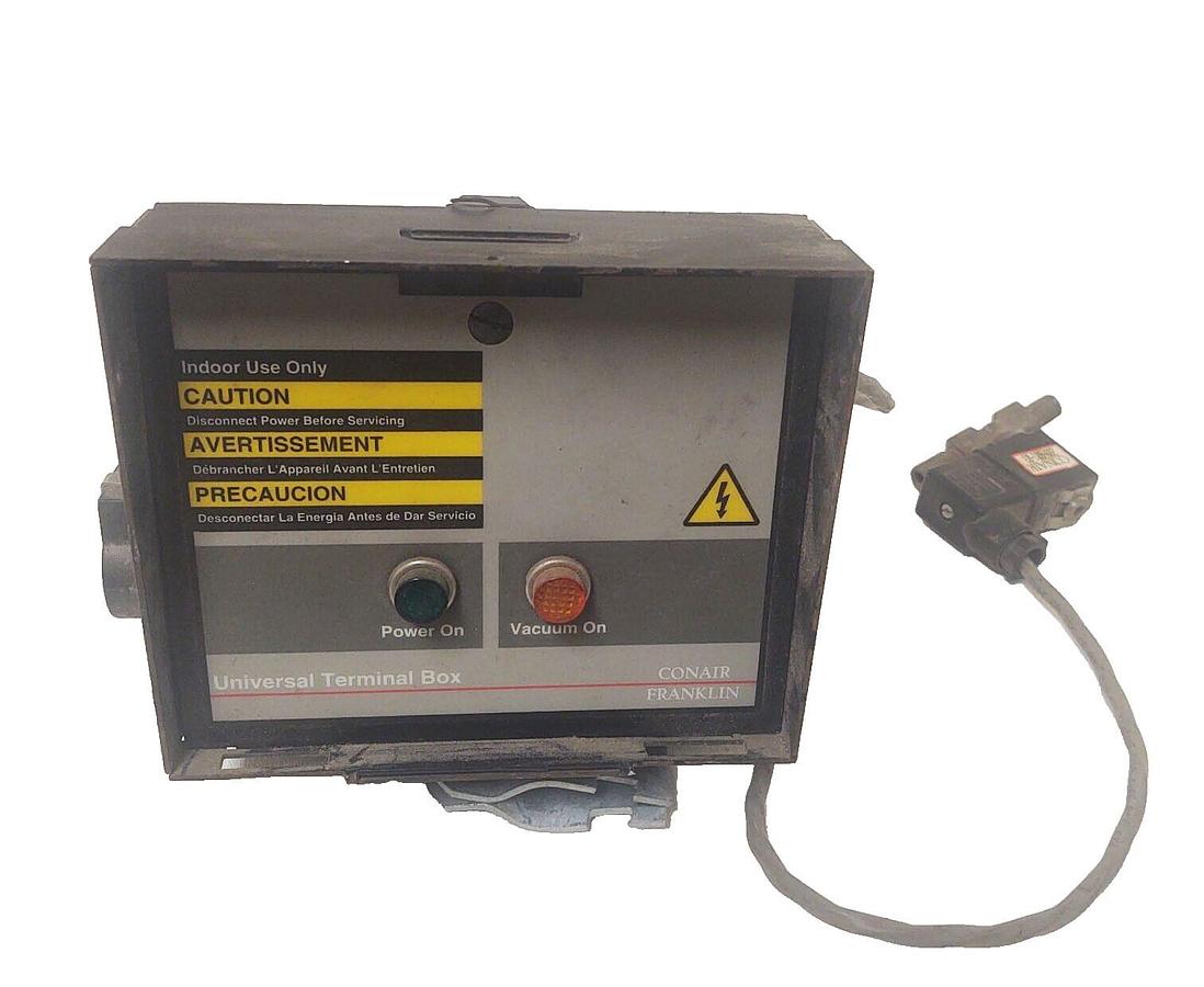 Used đŸ”¥Conair Franklin Universal Terminal Box With Air Switch 209-601-03