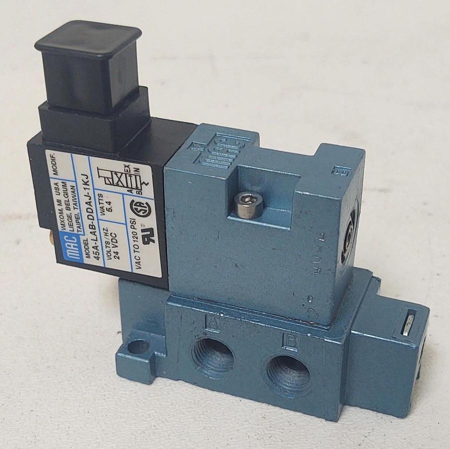 🔥NEW IN BOX MAC PNEUMATIC VALVE MAC 45A-LAB-DDAJ-1KJ 24V COIL