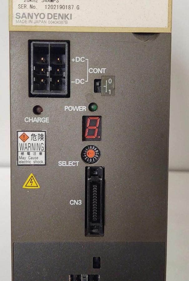 Used 🔥(TESTED) PQM0A150EXXXS10 SANYO DENKI Amplifier Unit Drive 20kHz 34 Amp PWM