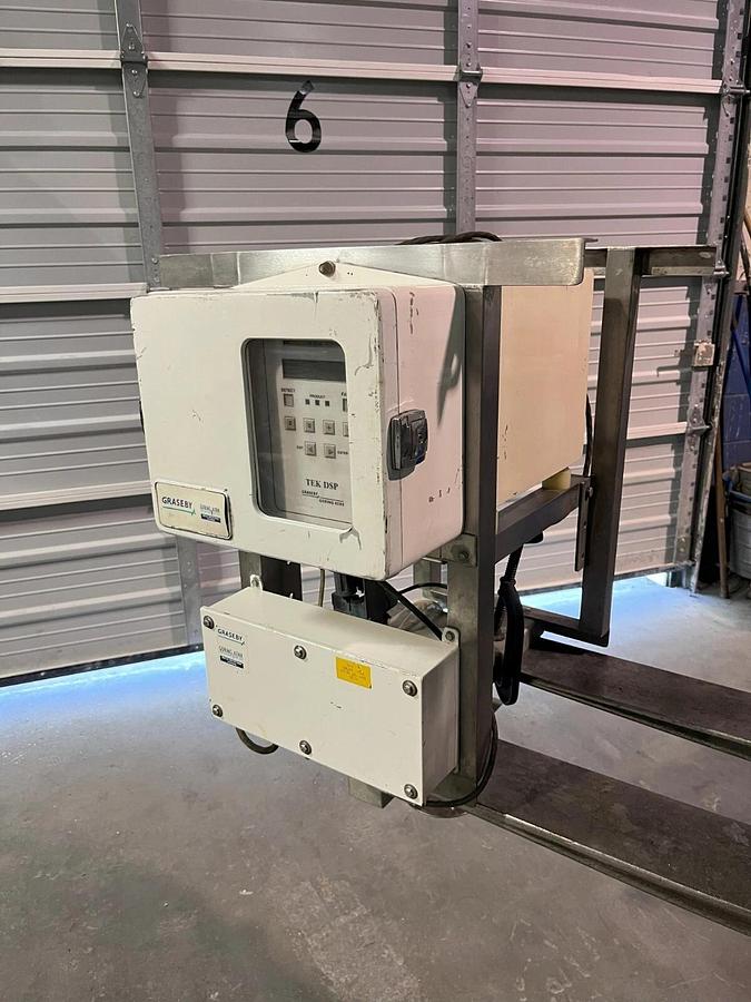 Used Graseby Goring Kerr Gravity flow through 3" Metal Detector TEK DSP Drop 402c-3