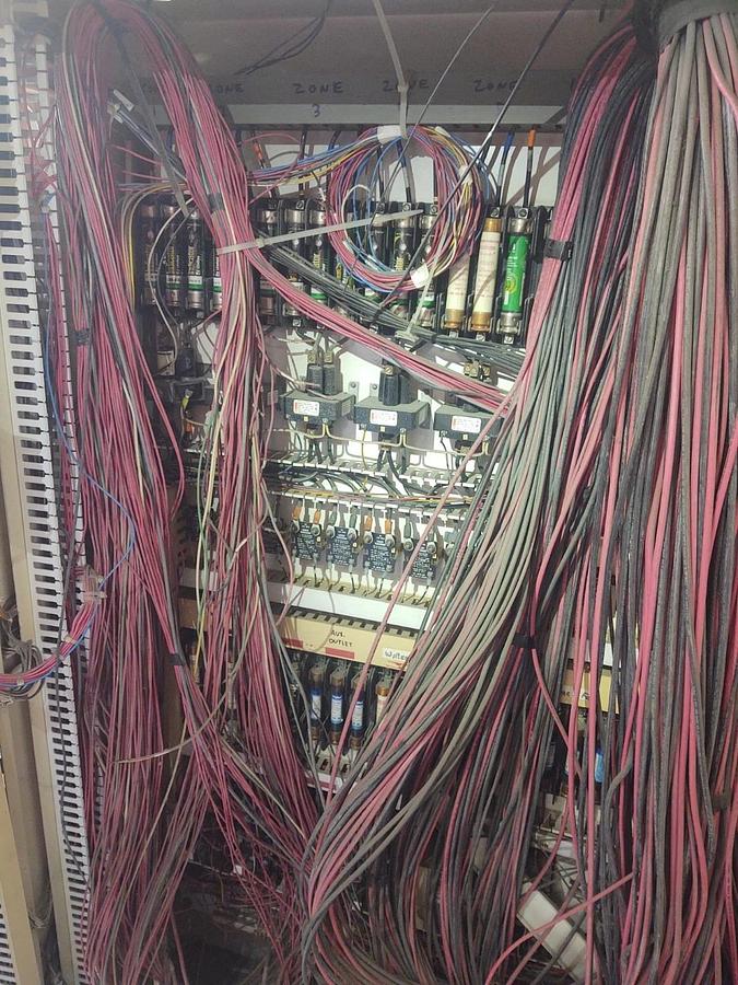 Used 🔥Extruder Double Door Control Cabinet Mercery Contactors, Watlow Temperature