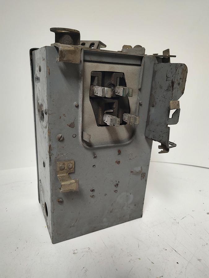 Used Square D PQ4203G 3P4W 30A 240V Fusible I-Line Switch Horizontal Bus Plug