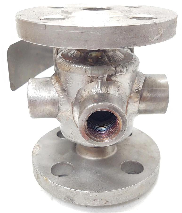 NEW Controls Southeast Jacketed SS Flow Control 3/4" Gate Valve 365°F 150 PSIG