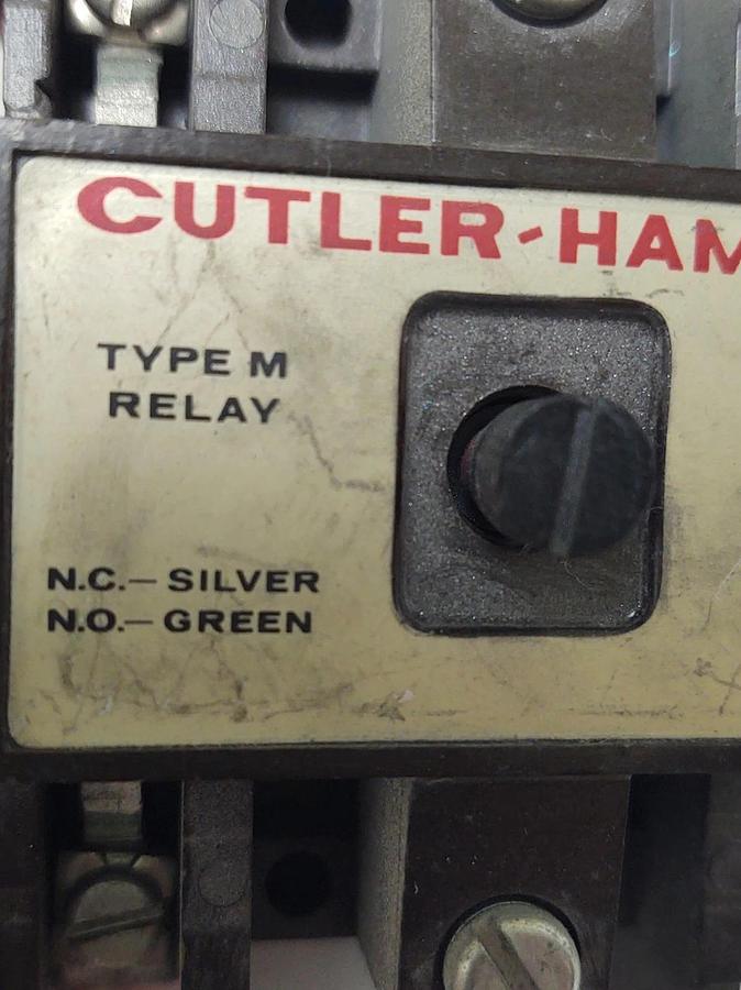 Used 🔥Cutler Hammer D26MB D26MPR D26MPL D26MPS Type M Relay 120V Coil