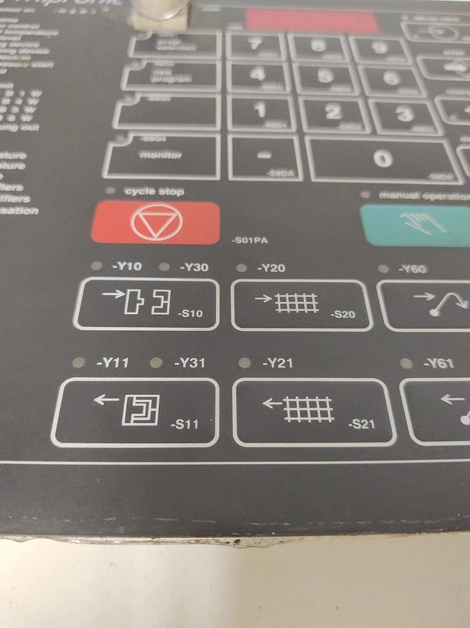 Used 🔥TESTED Boy Plastic Molding Machine MIPRONIC H8R1 Operator Control Panel NICE