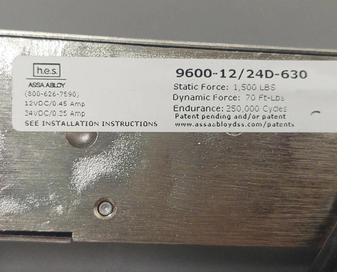 🔥NEW in Box Assa Bloy 9600 Surface Mounted Electric Strike
