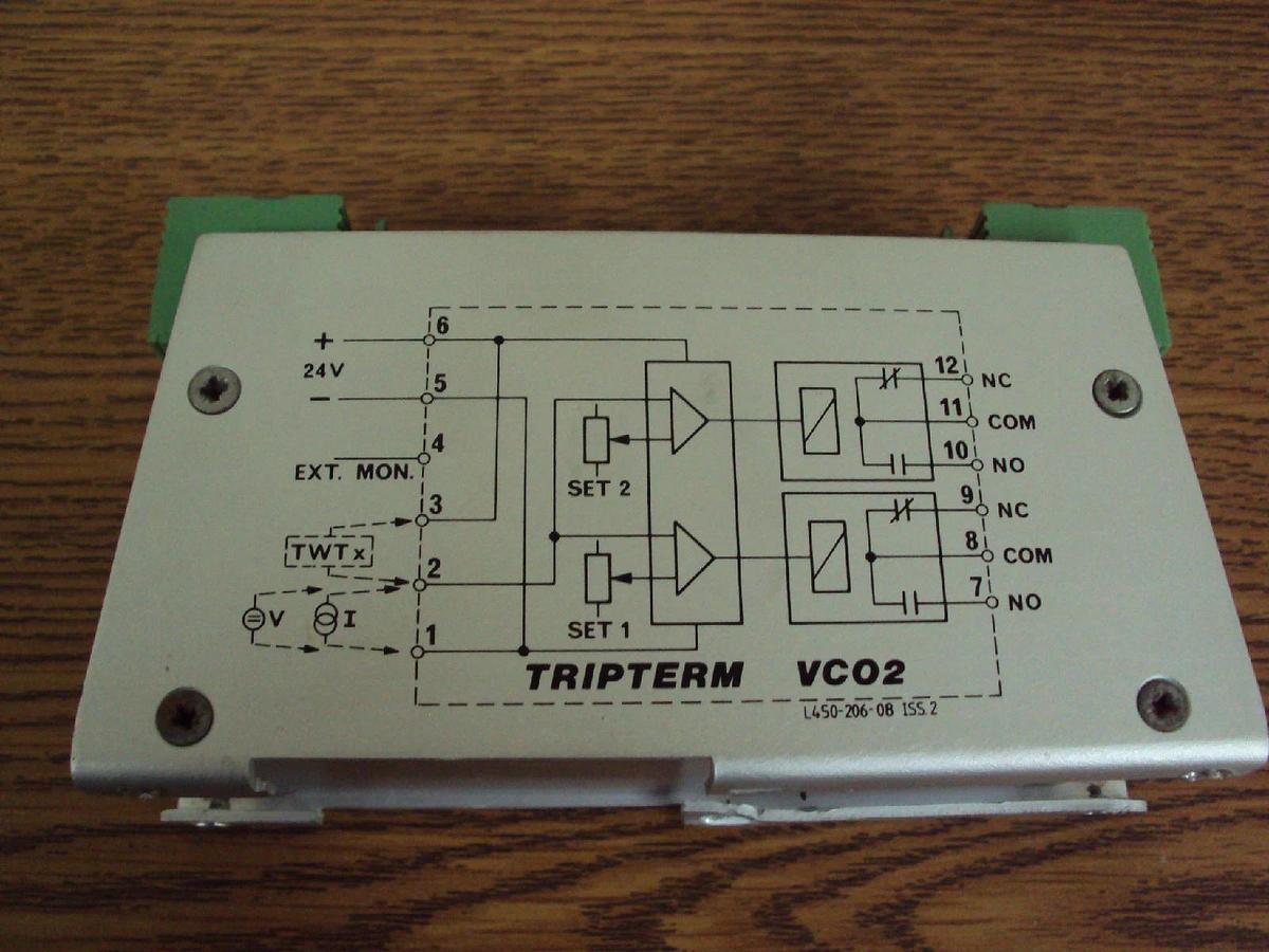 Used Tripterm Conlog VC02 TT-VC-02 Serial No. 8E02175 TTVCO2