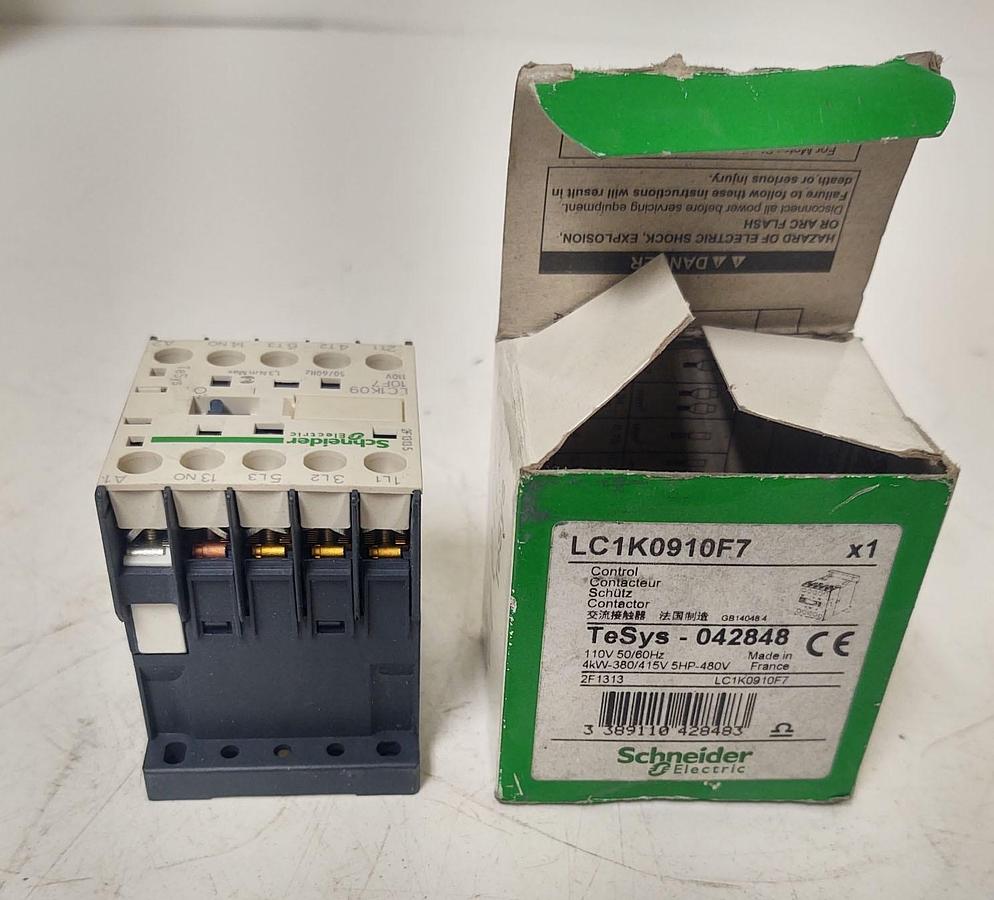 🔥NOS - SCHNEIDER LC1K0910F7 Contactor 110VAC