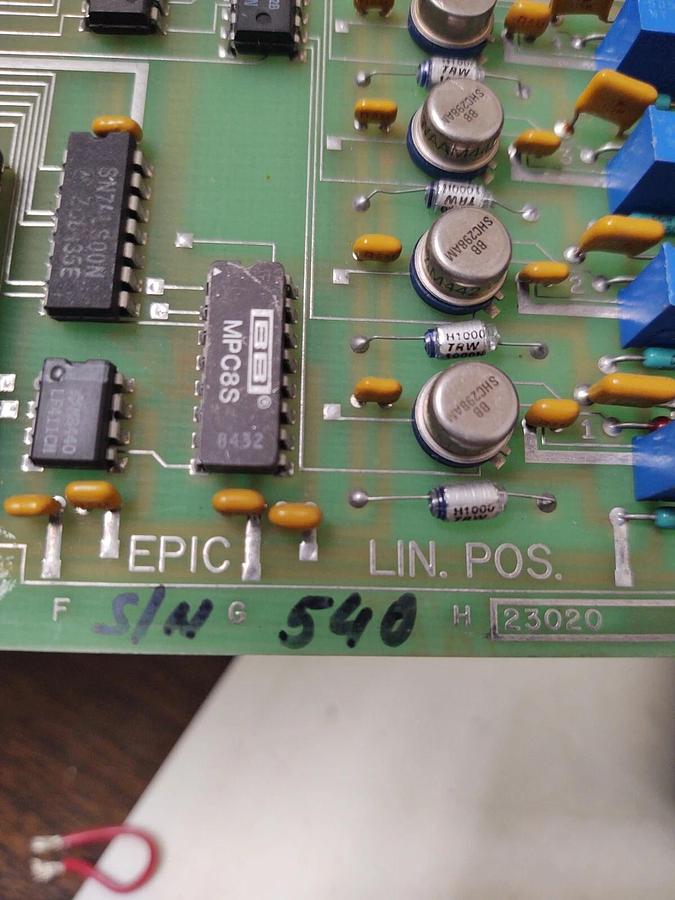 SCI Epic LIN POS 23020 Circuit Board (VAN DORN CONTROLLER)