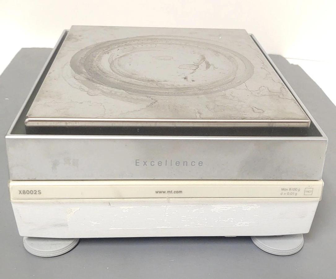 Used 🔥#4 Mettler Toledo X8002S Precision Balance Scale 8100g x 0.1g - No Head Unit