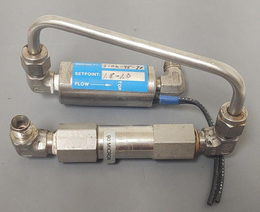 Used đŸ”¥NTRON PASSIVE SWITCHING DEVICE 90 Microm Filter SETPOINT 1.8-1.0