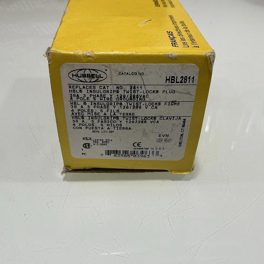 🔥 HBL2321 Hubbell 2321 Twist-Lock Devices 20A, 250V AC, 2 Pole