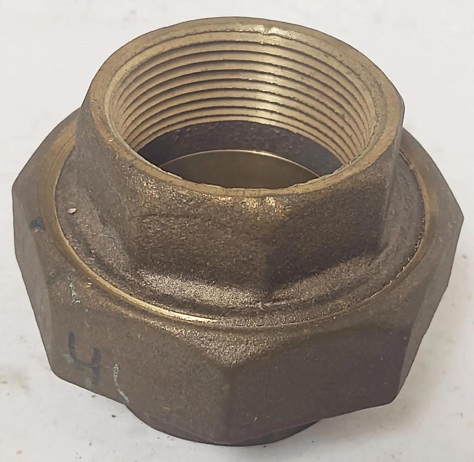 🔥 (NEW) 1-1/2" NPT Bronze Swivel Union, FREE SHIPPING