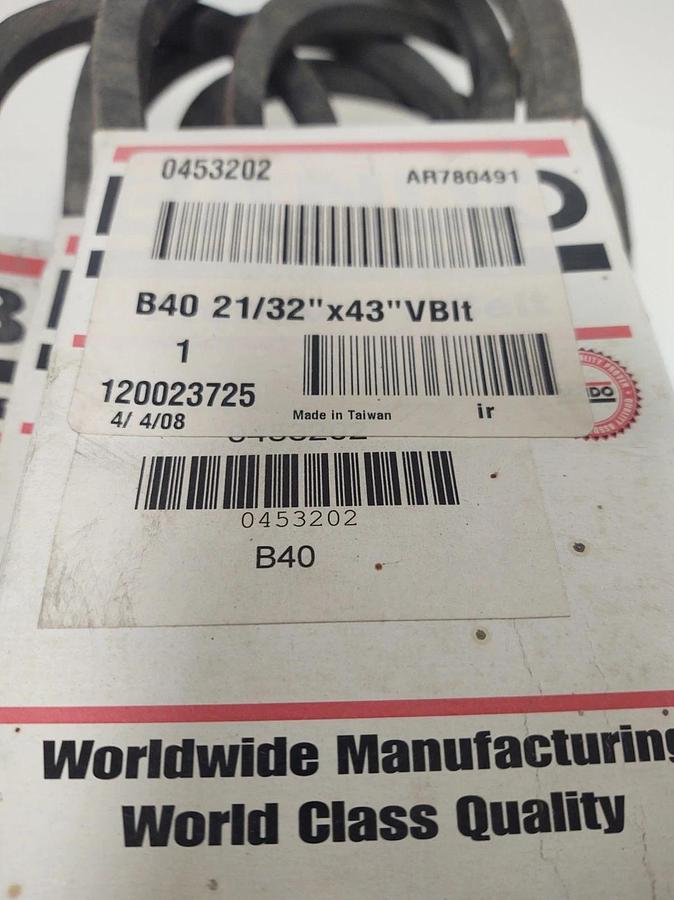 🔥QTY 9 - B40 / B40 V Belts