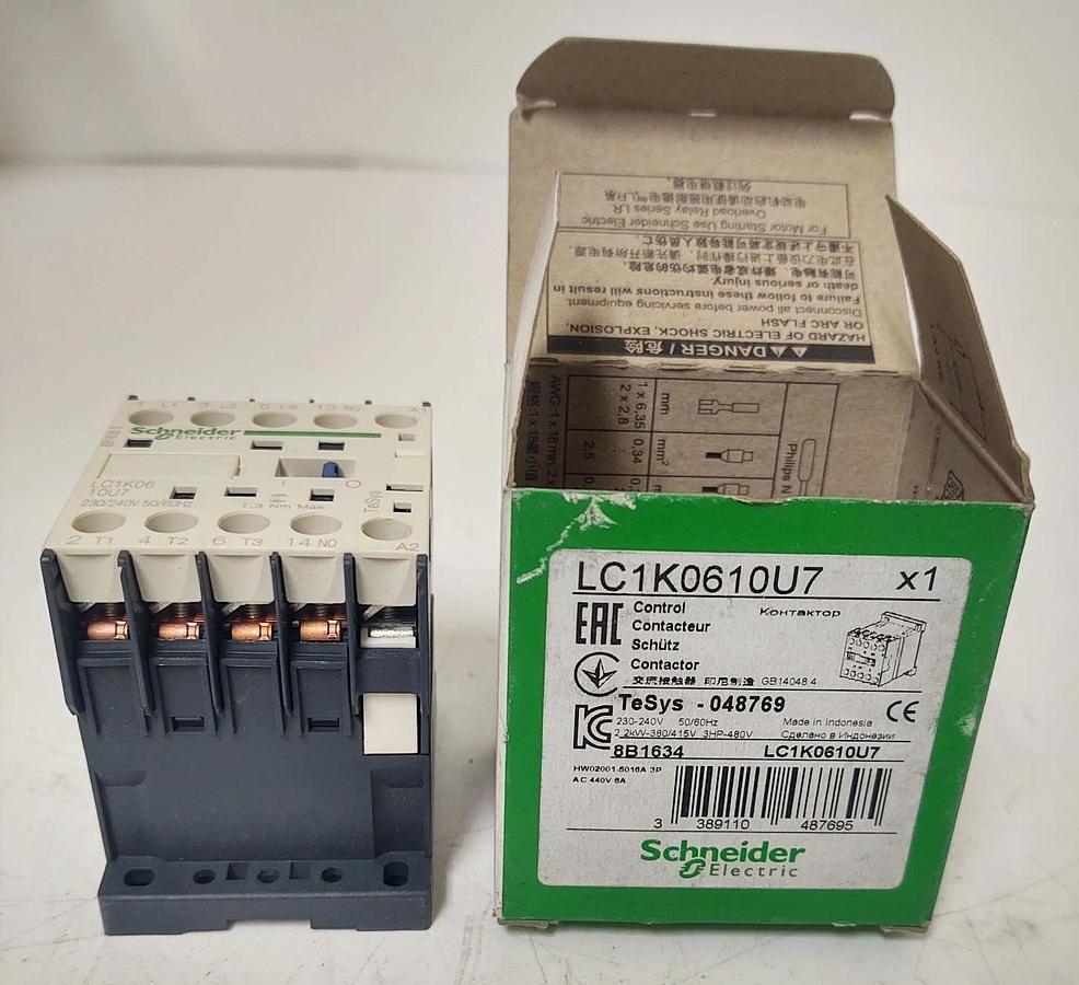 🔥NOS Schneider LC1K0610U7 Contactor