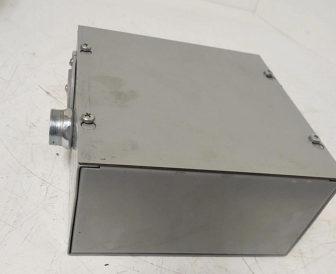 Used 🔥8x8x4 Enclosure Pass Seymour Single Flush Receptacle 30A 480V NEMA L16-30R
