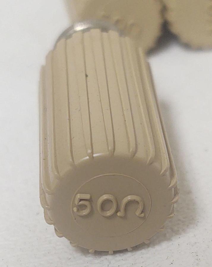 🔥(LOT 10) H8225-00 Dummy Load, 50 ohm Termination, 2w cont. 5w inter. BNC Male