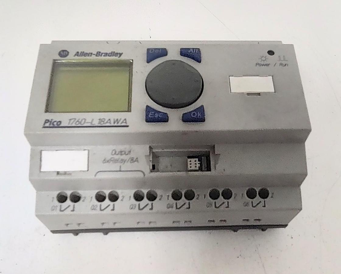 Used ALLEN-BRADLEY PICO 1760-L18AWA Programmable Controller Module 100-240V AC