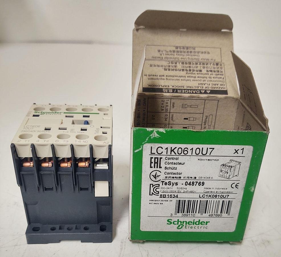 🔥NOS Schneider LC1K0610U7 Contactor